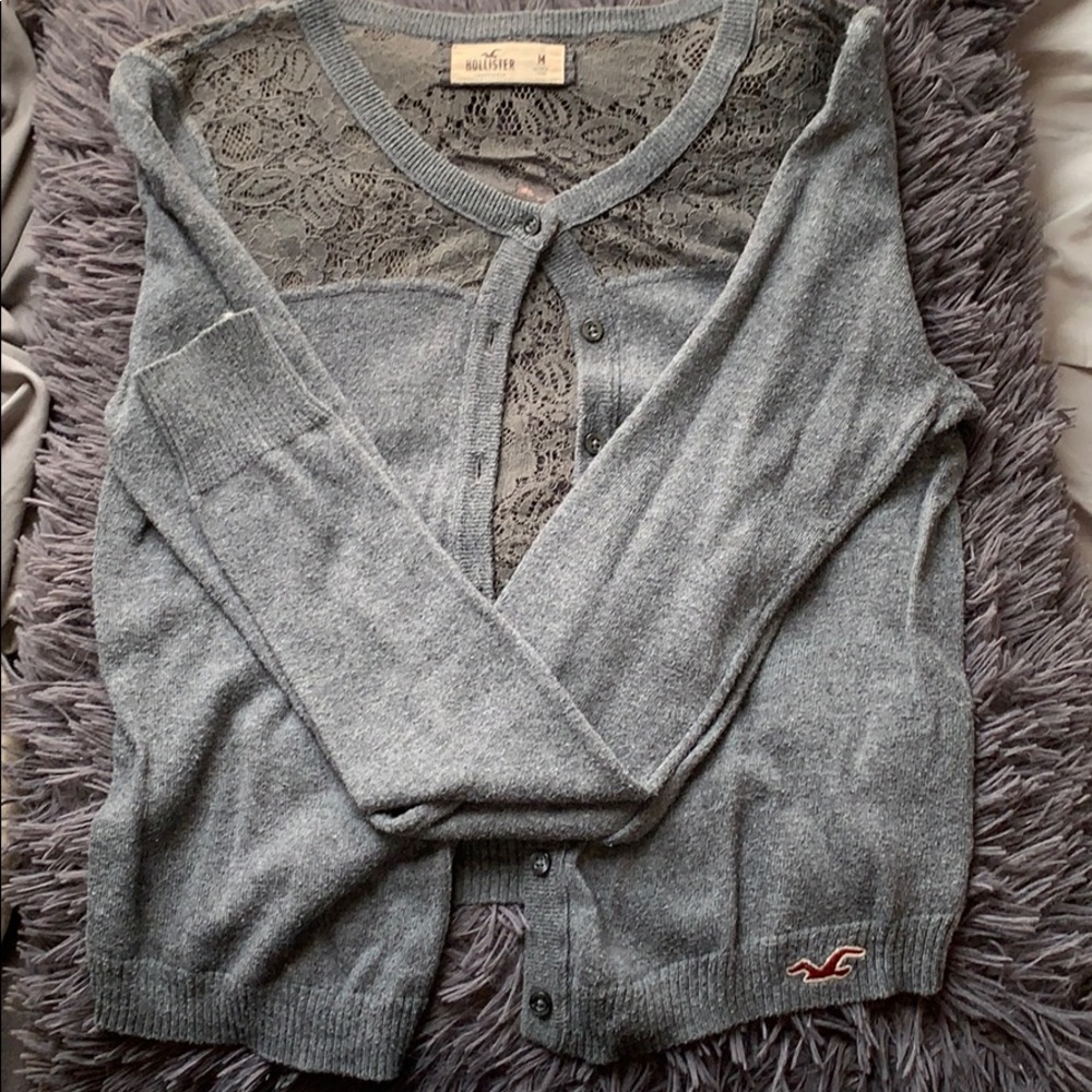Hollister long sleeve cardigan